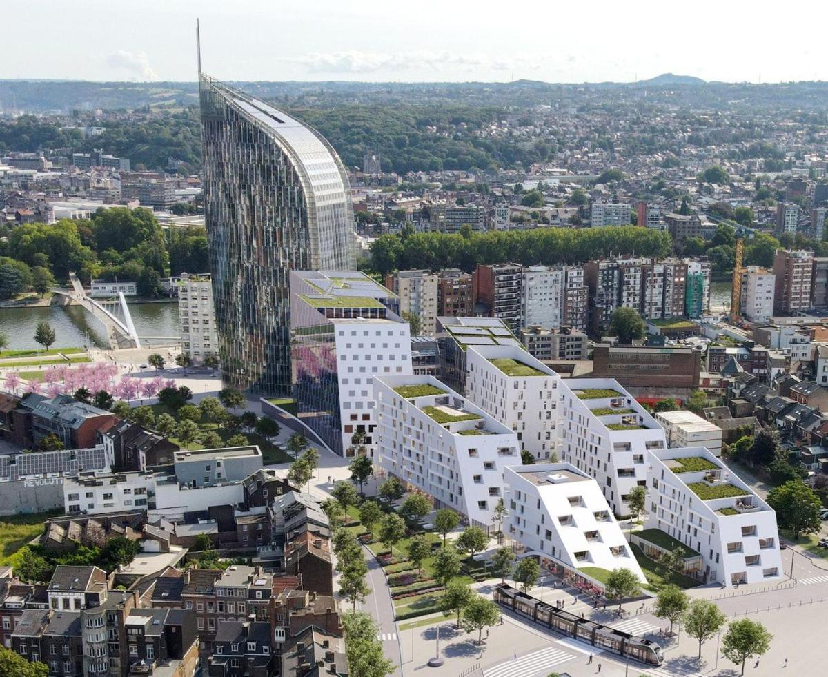 Splendide Appartement Au Centre De Liege - Complexe Paradis Express Buitenkant foto